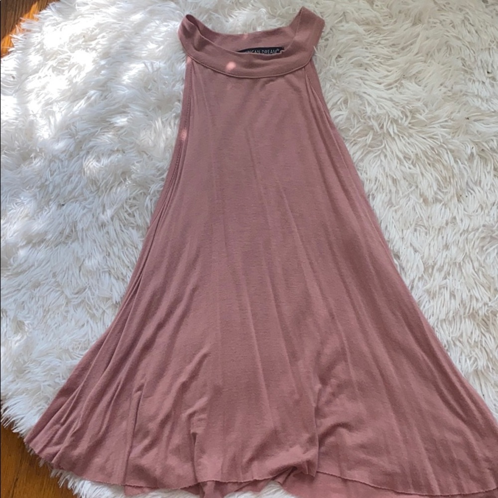 Baby pink flare top